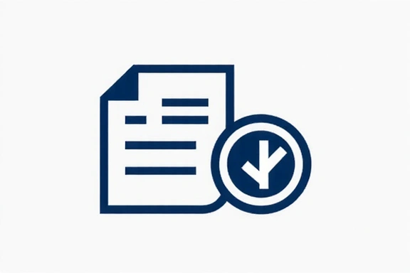 Icon representing policy updates or changes